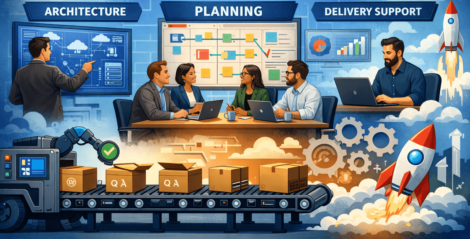 IT Consulting illustration
