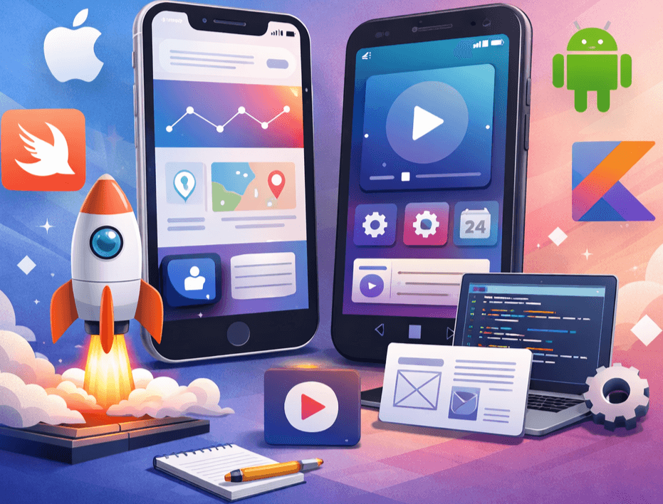 Mobile Applications illustration